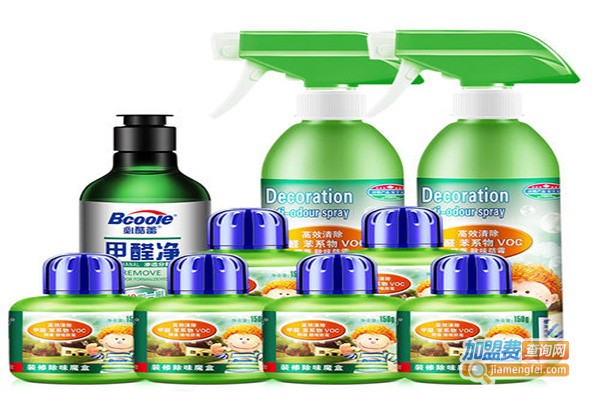 必酷蕾除甲醛加盟门店