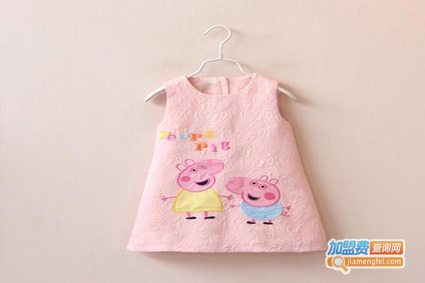 溢彩小依童装加盟门店