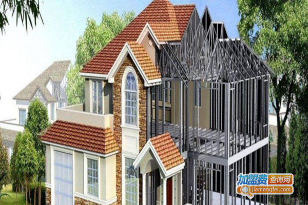 酷美家轻钢别墅加盟费