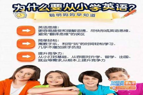 华特少儿英语加盟费