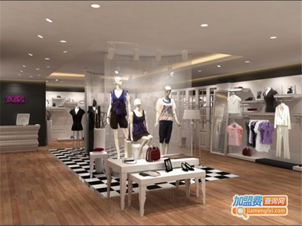 莎佳女装加盟门店