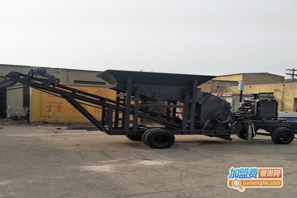 宏力移动碎石机加盟费