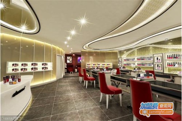 美甲美容加盟费