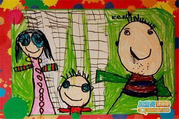 天彩少儿美术加盟费