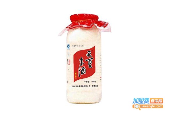 天夏米酒加盟费