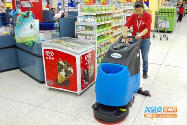 嘉得力手推小型洗地机加盟门店