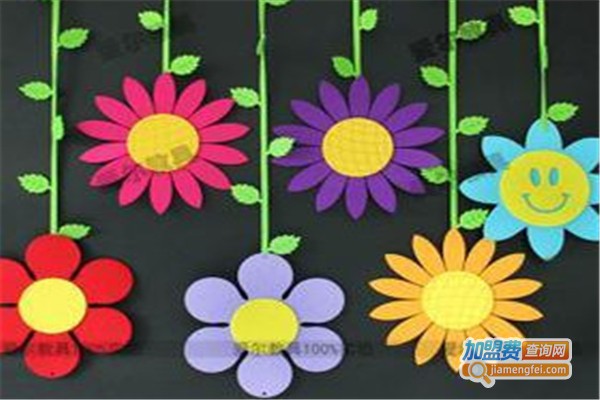 3朵向日葵美术教育加盟费