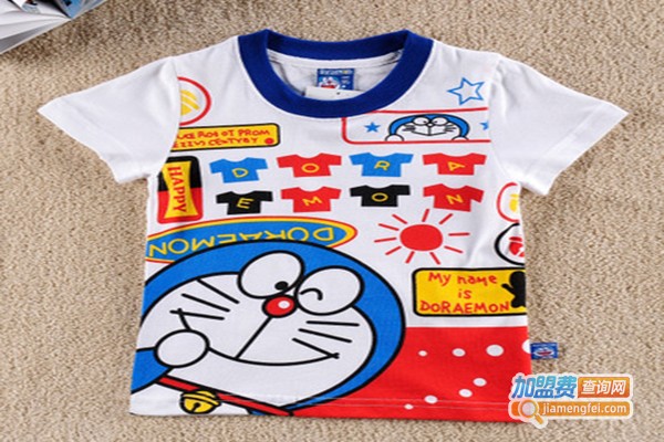 哆啦a梦童装加盟门店