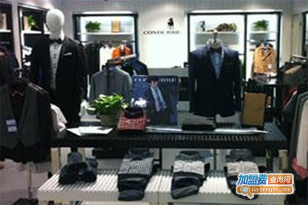 卡德瑞男装加盟费