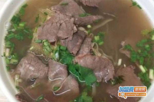 帝一牛淮南牛肉粉丝汤