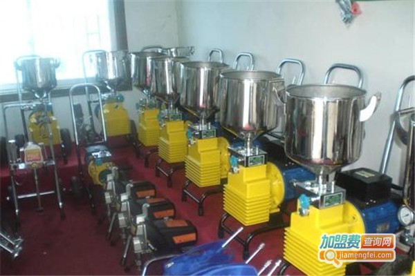 纳聚喷涂机加盟费