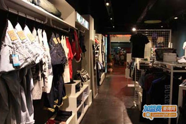 睽睽男装加盟门店