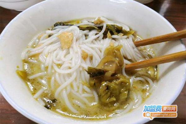 蒋记酸菜鱼米线加盟费