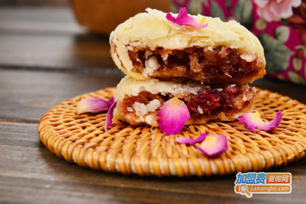 雪山玫瑰鲜花饼加盟