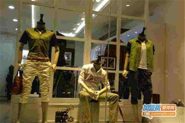 绿色龙休闲装加盟费