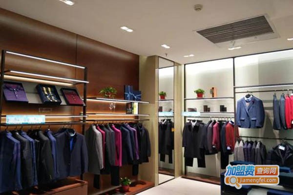 古柏松男装加盟门店