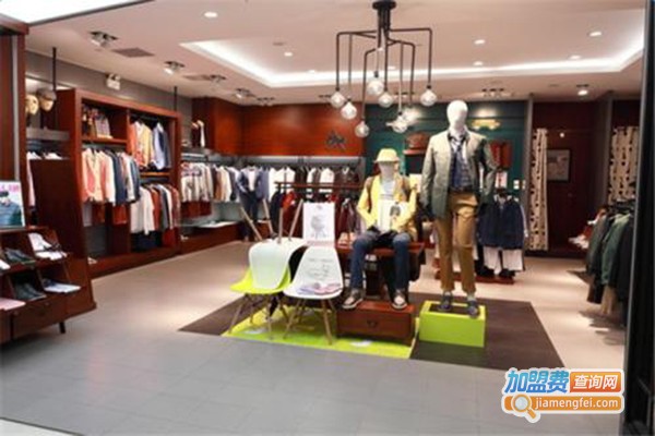 迪洋纳男装加盟门店
