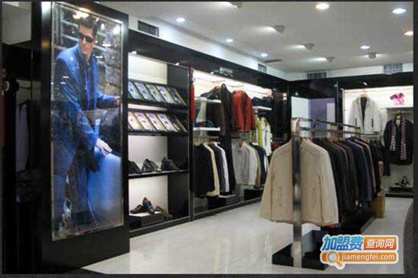 蒙至超男装加盟门店