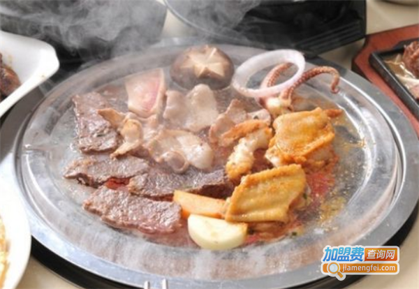 水晶烤盘自助烧烤加盟