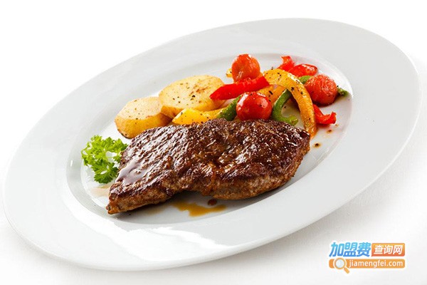 嗷嗷牛铁板原切小牛排加盟门店