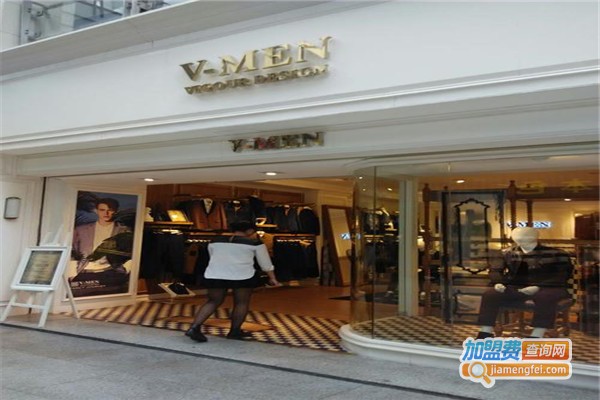 VMENGF男装加盟费