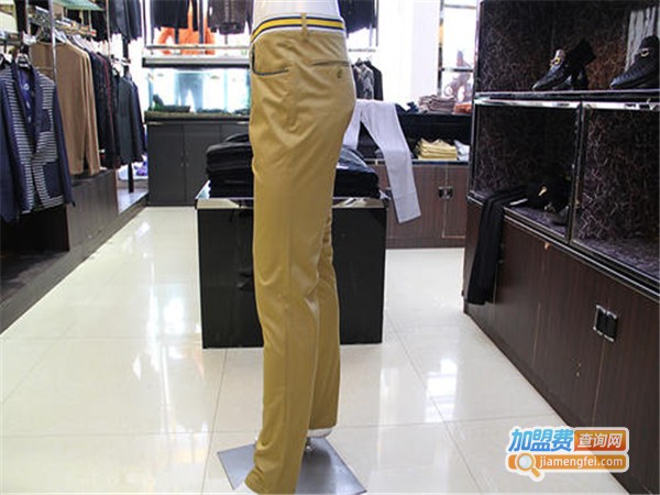 金帝士烟斗男装加盟门店