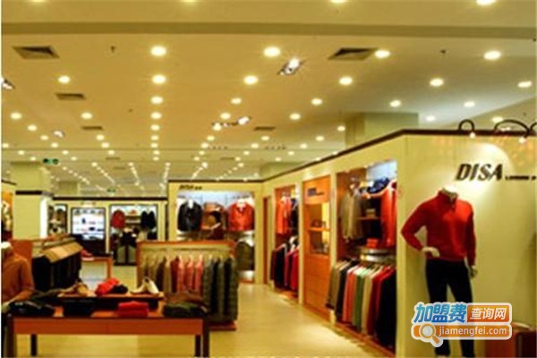 迪洒男装加盟费