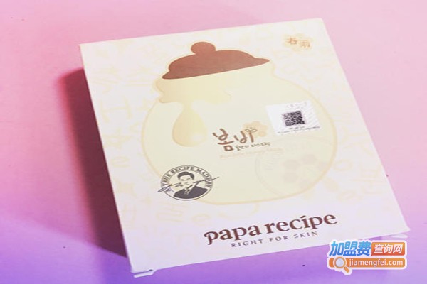 叁好面膜加盟费