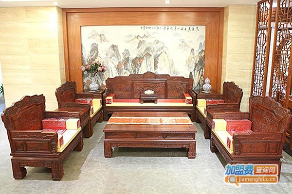 苏阳红红木家具加盟门店