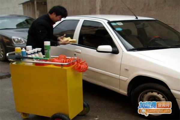 【洗车郎无水洗车加盟】开店加盟洗车郎无水洗车，一年赚百万！