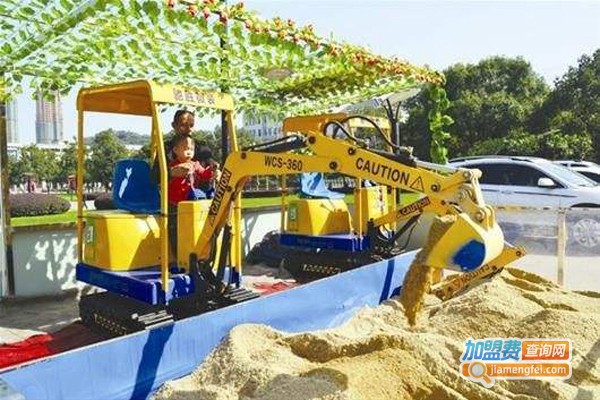 66玩儿童挖掘机加盟