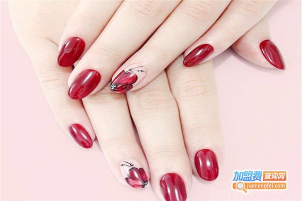 形象设计美甲加盟费