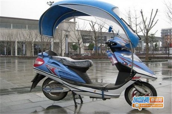 青春快马电动车遮阳篷