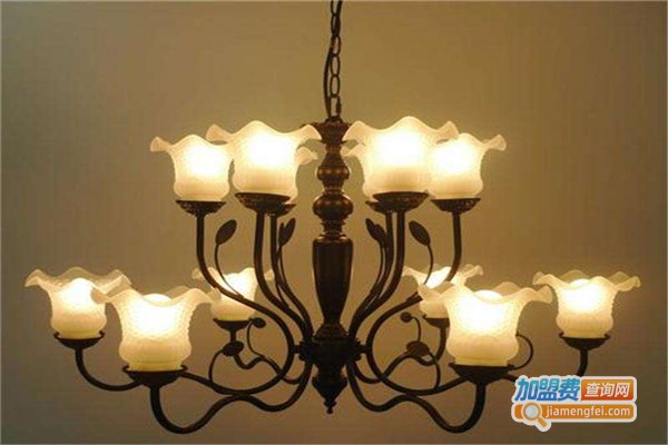 新彭博灯饰加盟费