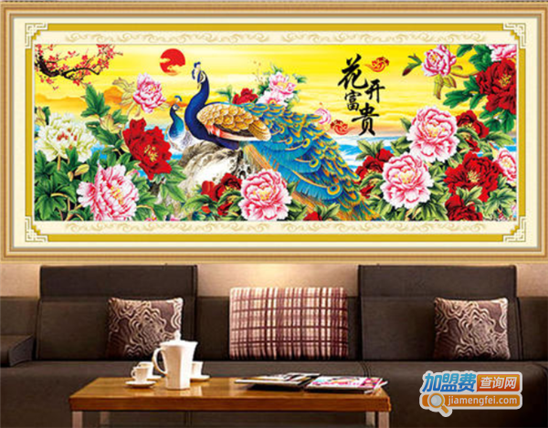 金夫人十字绣加盟费