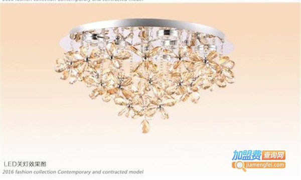 乐美家灯饰加盟费