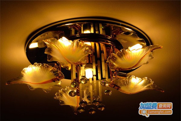 小而美灯饰加盟费