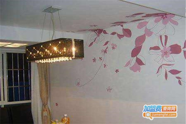 金枫叶硅藻泥液体壁纸加盟费