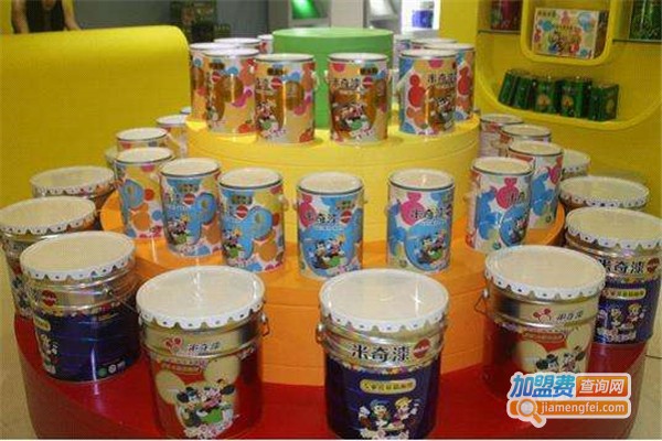 米奇涂料儿童漆加盟费