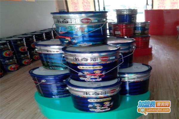 米奇涂料儿童漆加盟费