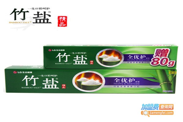 LG竹盐牙膏加盟费