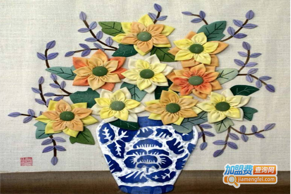 宫廷国绣布艺画加盟费