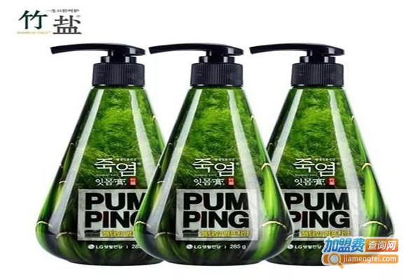 LG竹盐牙膏加盟费