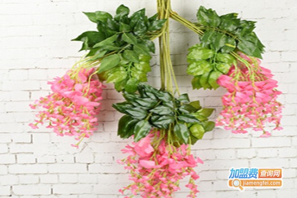 花之恋室内净化仿真鲜花加盟门店