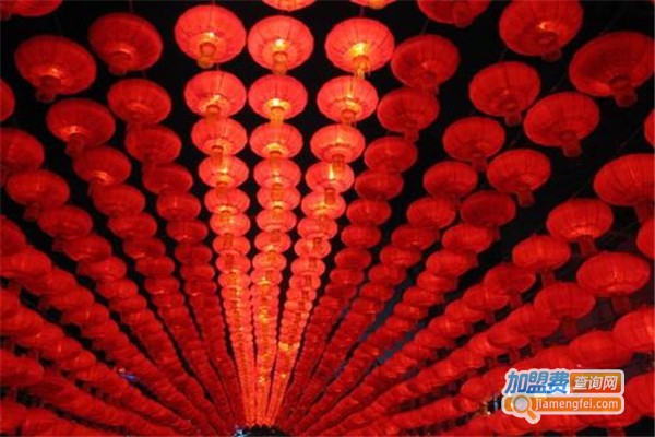 大红灯笼彩灯加盟费