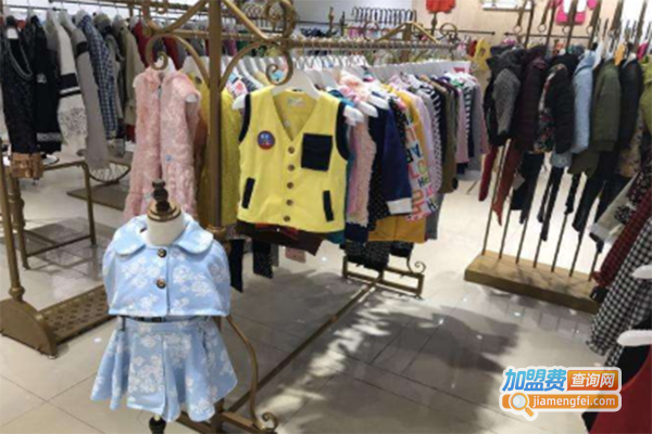 晶伶兔童装加盟门店