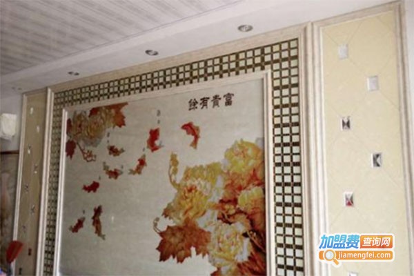 慧图幻雕背景墙