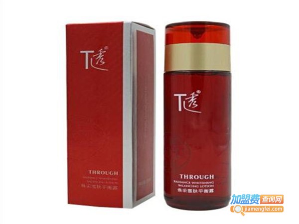 T透化妆品加盟门店