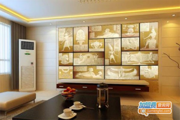 欧莱艺3D艺术背景墙加盟