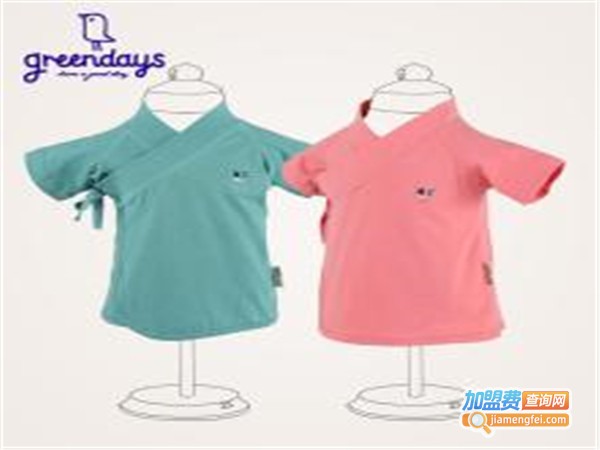 绿叠子童装加盟门店